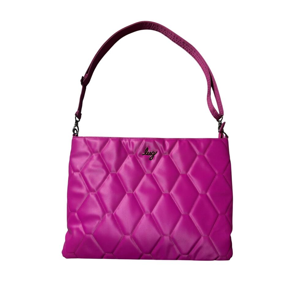 Lug Galley Portfolio Crossbody Bag Purple Orchid